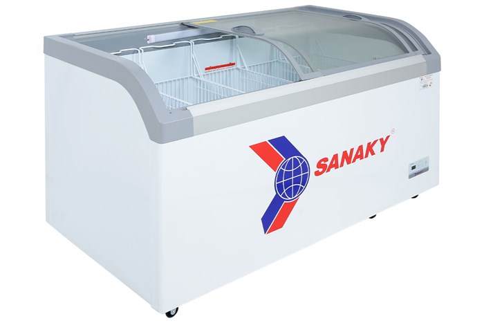 Tủ đông Sanaky 2 cửa kính cong VH-888KA 500 lít