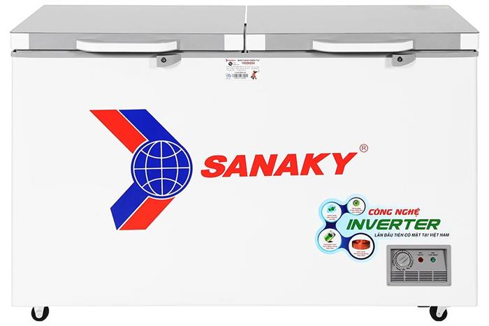 Tủ đông Sanaky Inverter 2 cửa kính TD.VH4099A4K 305 lít