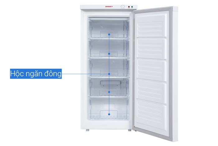 Tủ đông Sanaky 150 lít TD.VH180VD