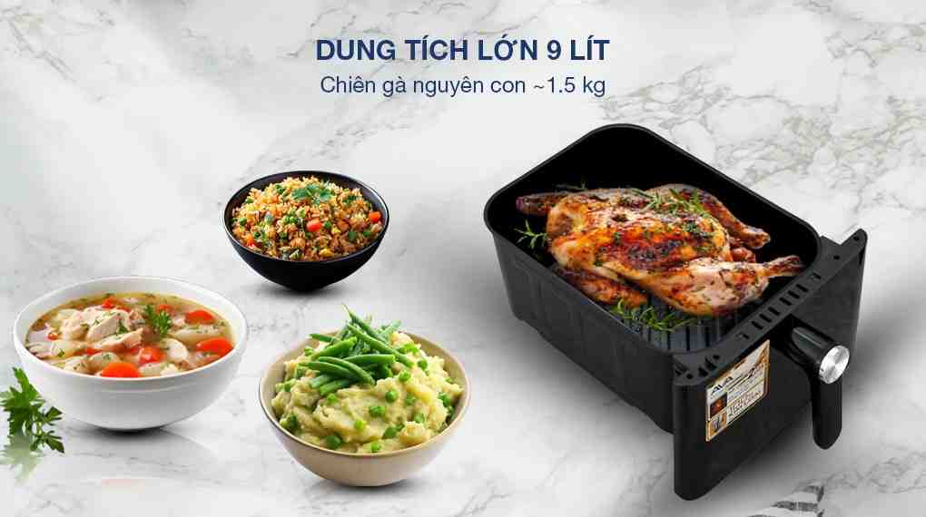 Nồi chiên không dầu AVA ZG94WG 9 lít