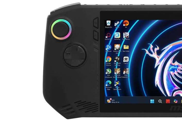 Máy chơi game cầm tay MSI Claw A1M-049VN Core Ultra 7 155H 16GB/512GB