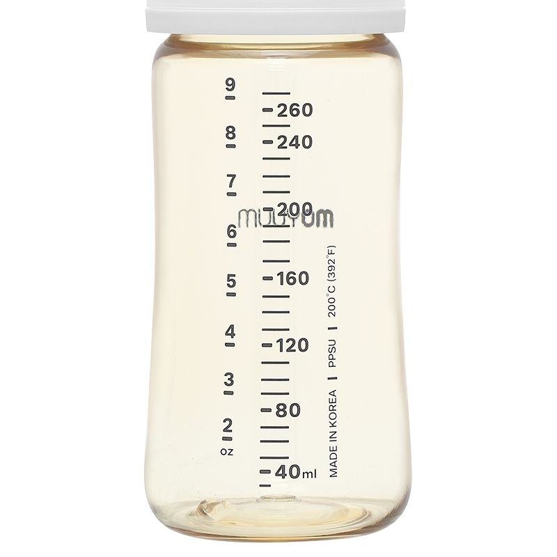 Bình sữa nhựa PPSU Moyuum thế hệ 3 cổ rộng 270ml