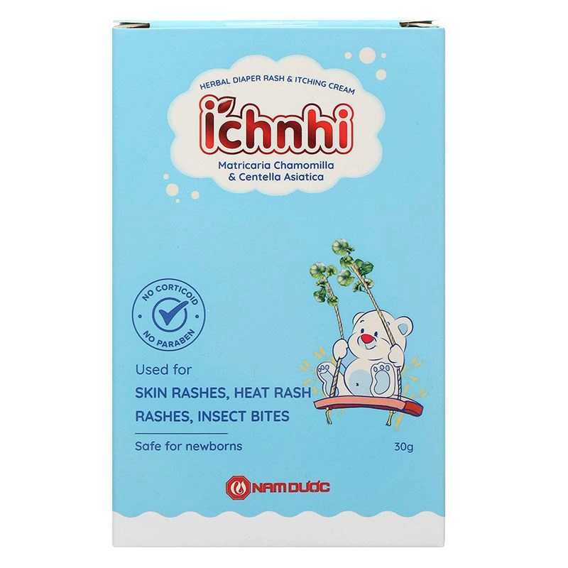 Kem làm dịu và ngừa hăm ngứa cho bé Ích Nhi 30g