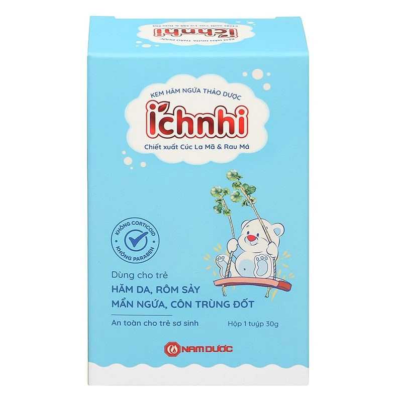 Kem làm dịu và ngừa hăm ngứa cho bé Ích Nhi 30g