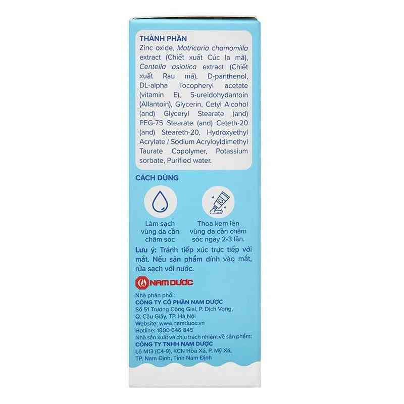 Kem làm dịu và ngừa hăm ngứa cho bé Ích Nhi 30g