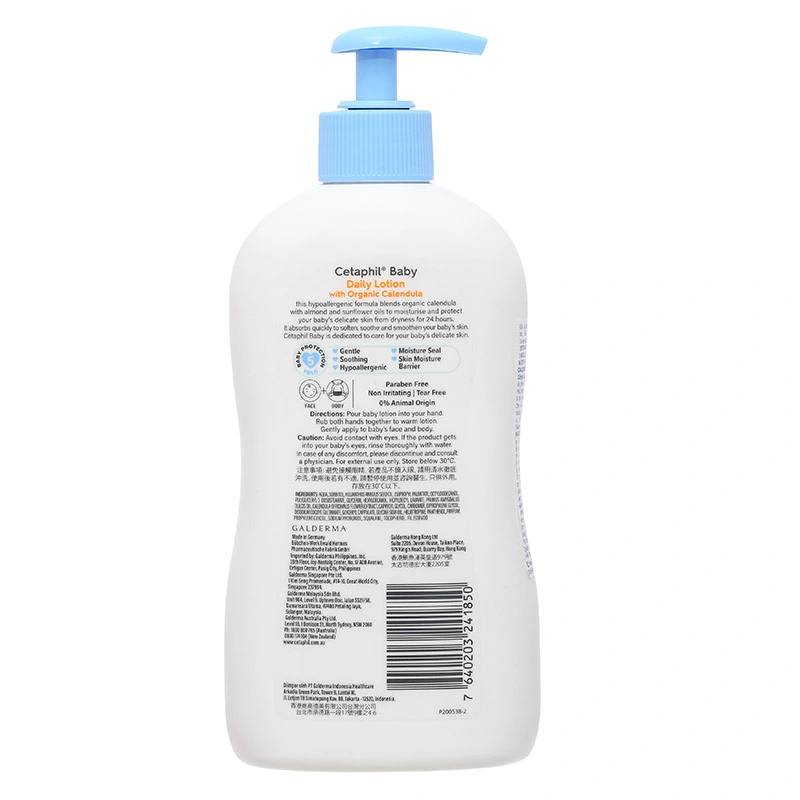 Sữa dưỡng da hoa cúc cho bé Cetaphil Baby Daily Lotion Calendula 400ml