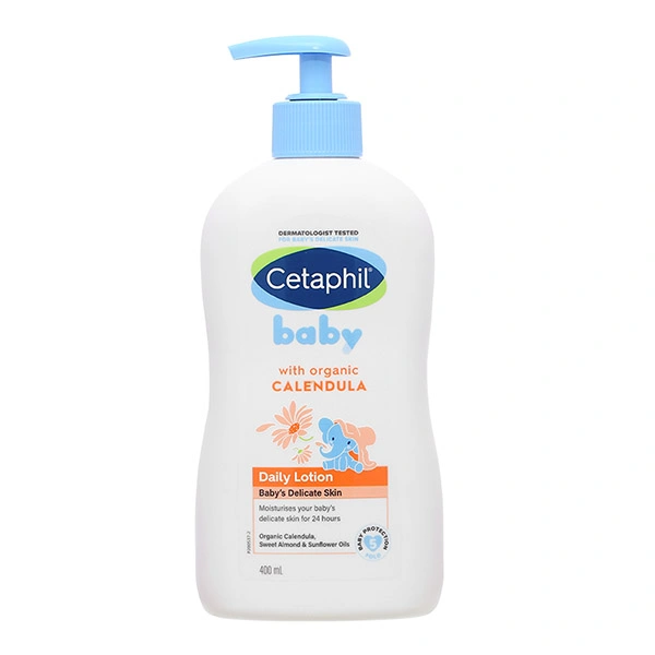 Sữa dưỡng da hoa cúc cho bé Cetaphil Baby Daily Lotion Calendula 400ml