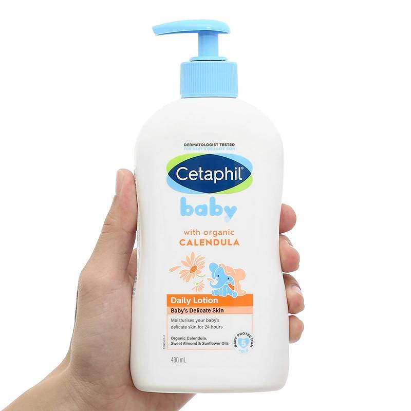 Sữa dưỡng da hoa cúc cho bé Cetaphil Baby Daily Lotion Calendula 400ml