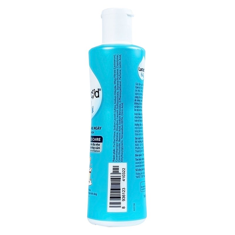 Sữa tắm & gội 2in1 cho bé Lactacyd Gentle Care hương dịu nhẹ 250ml