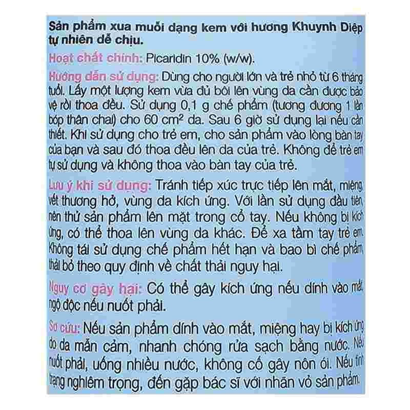 Kem chống muỗi Remos cho bé hương khuynh diệp 70g