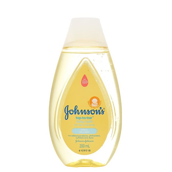 Sữa tắm & gội 2in1 cho bé Johnson's Baby Top-to-Toe hương dịu nhẹ 200ml