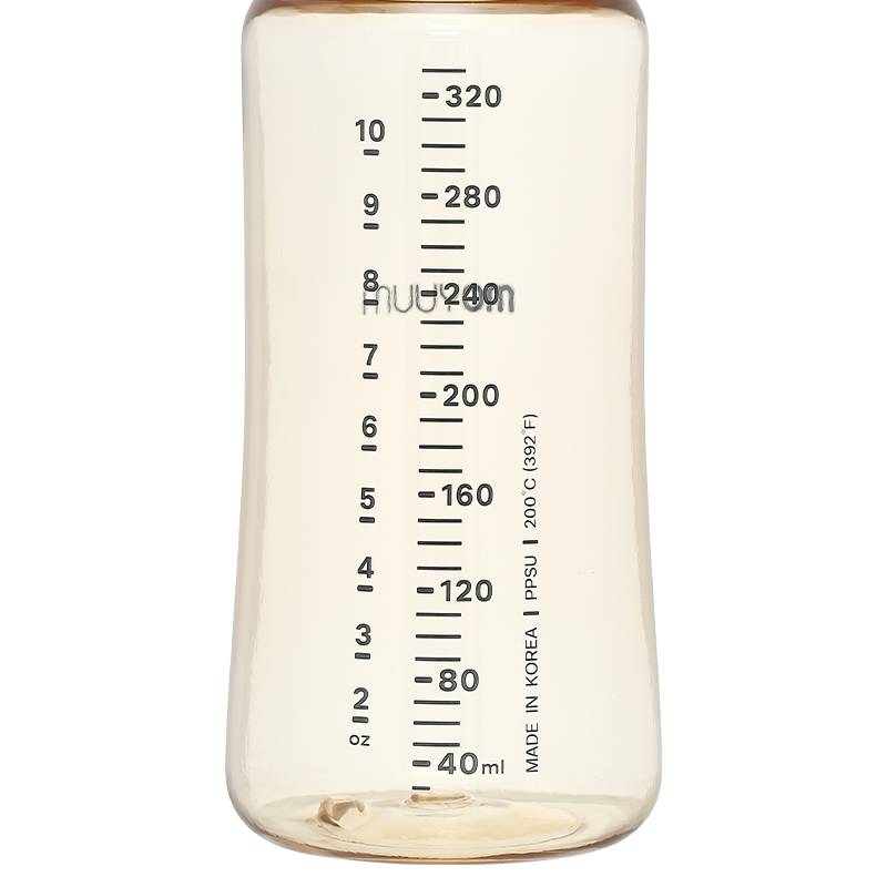 Bình sữa nhựa PPSU Moyuum thế hệ 3 cổ rộng 330ml