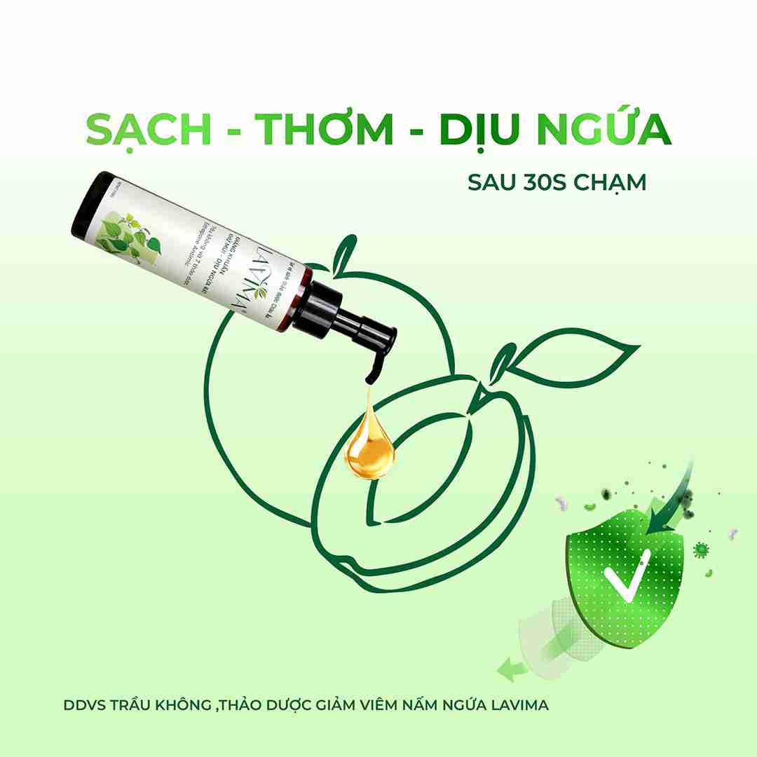 Gel Rửa Phụ Khoa Lavima Kháng Khuẩn Thảo Dược Châu Âu 110g