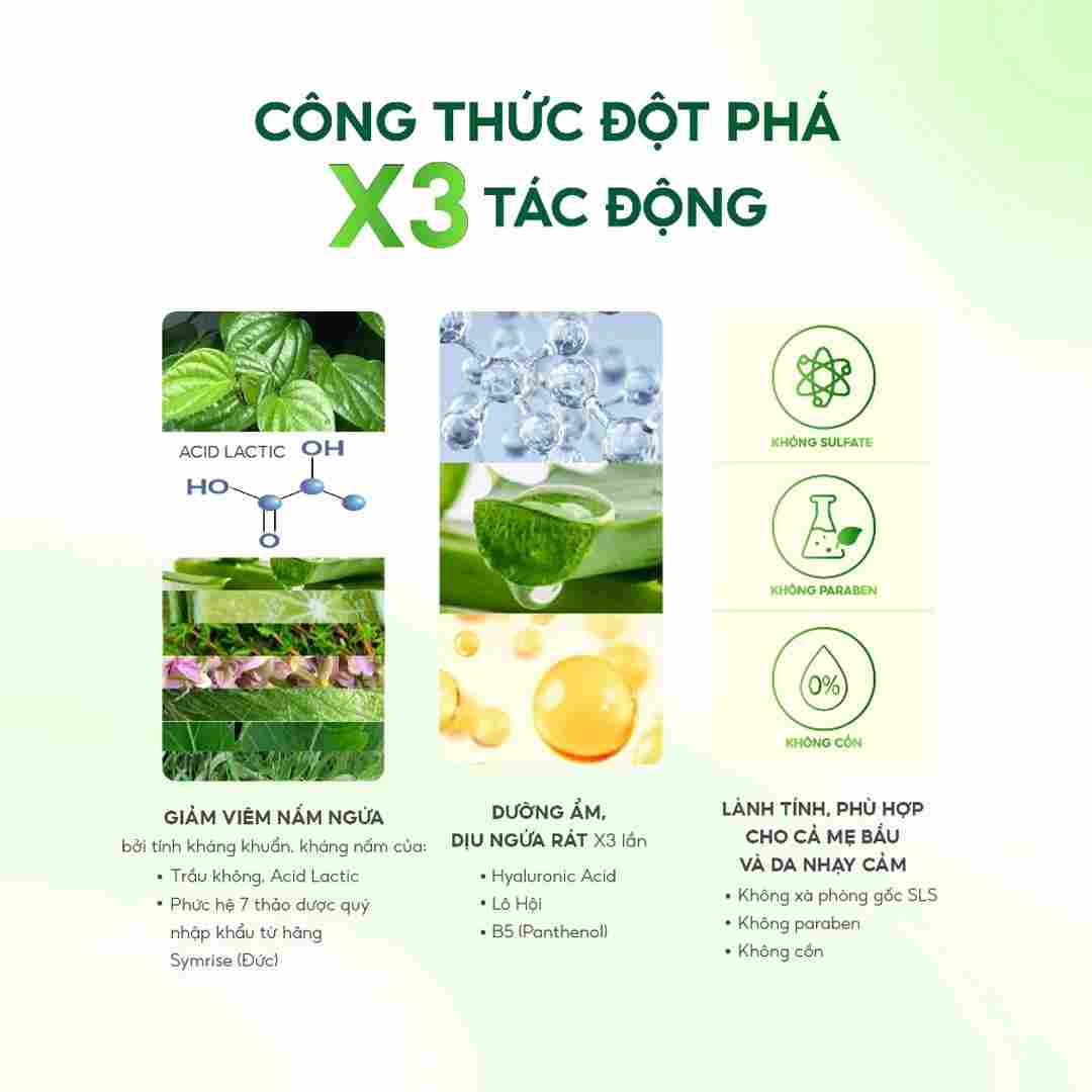 Gel Rửa Phụ Khoa Lavima Kháng Khuẩn Thảo Dược Châu Âu 110g