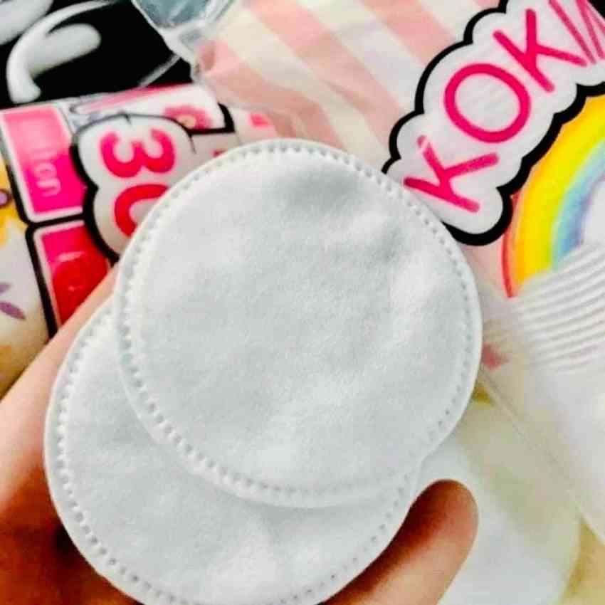 Bông Tẩy Trang Mihoo Kokimi Bông Tròn Túi 210 Miếng