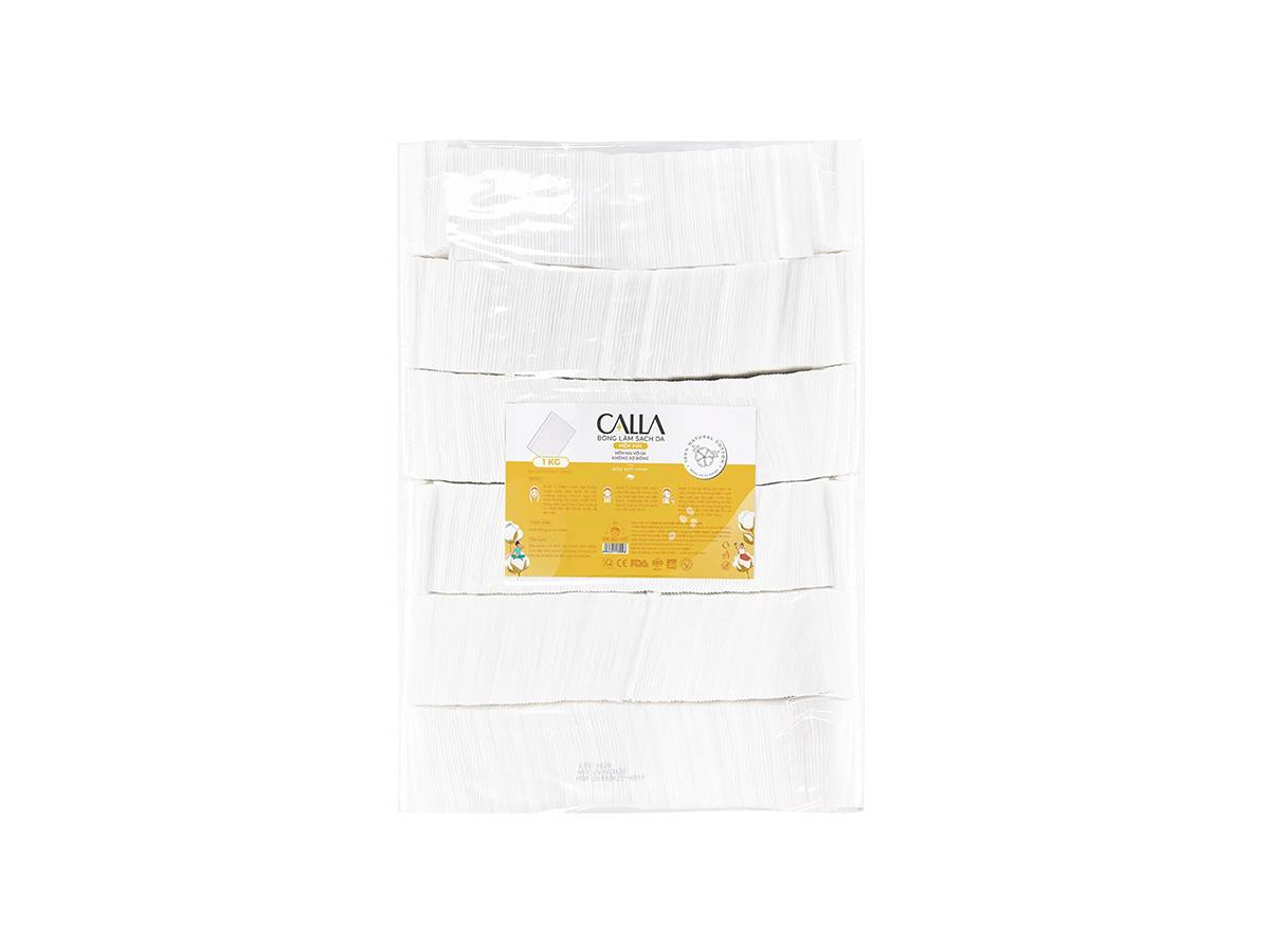 Bông Tẩy Trang Bông Bạch Tuyết Calla Mềm Mịn 1kg