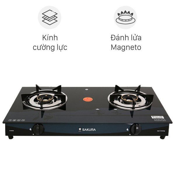 Bếp gas đôi Sakura SA-695SG
