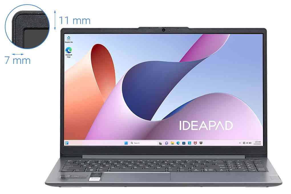Laptop Lenovo Ideapad Slim 3 15AMN8 82XQ00J0VN (R5 7520U, 16GB, 512GB)
