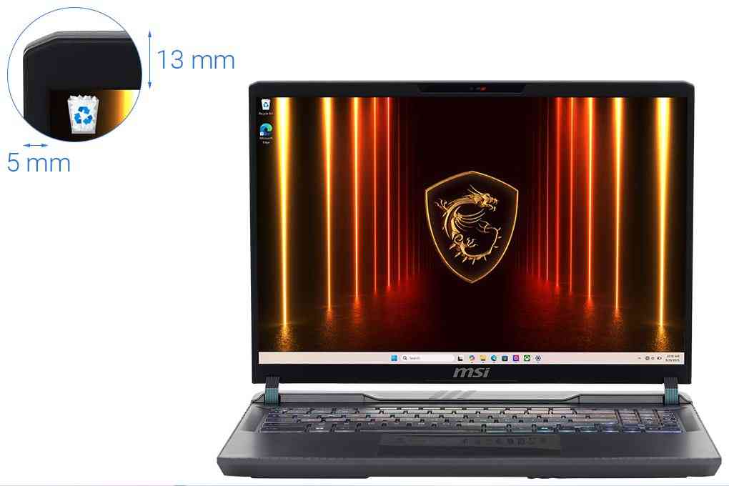 Laptop MSI Gaming Vector 16 HX AI A2XWHG 010VN (Ultra 7 255HX, 32GB, 512GB, RTX 5070Ti QHD+ 240Hz)