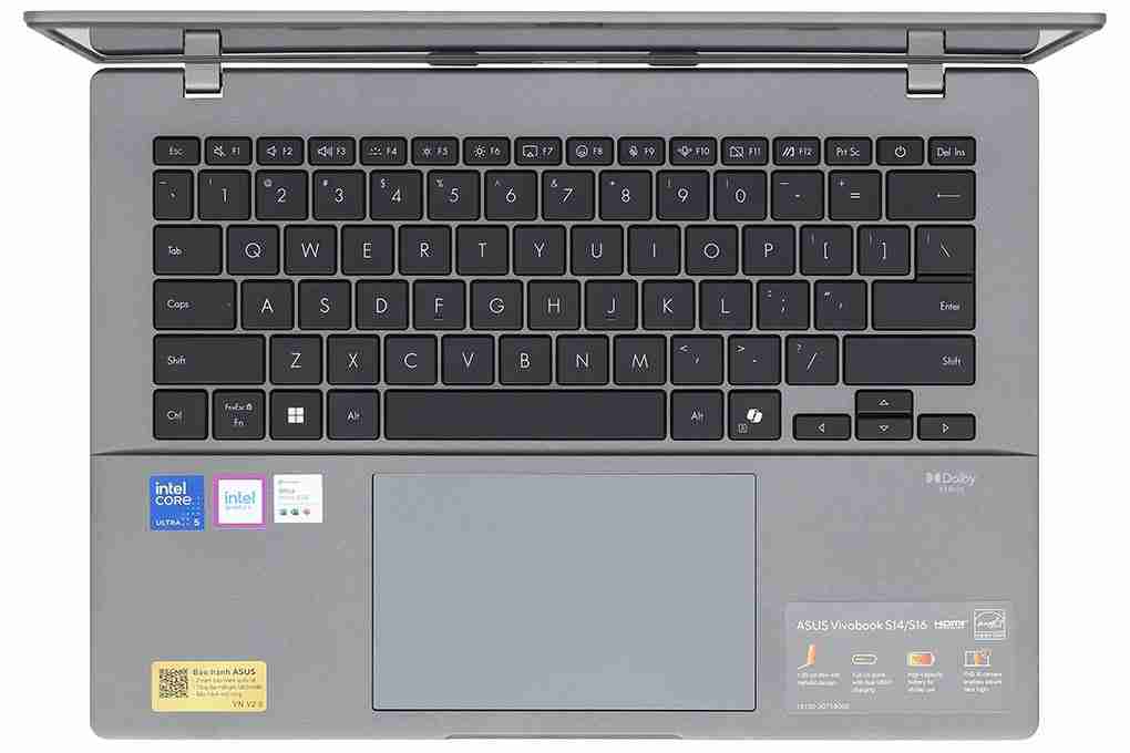 Laptop Asus Vivobook S14 S3407CA LY095WS (Ultra 5 225H, 16GB, 512GB, WUXGA)