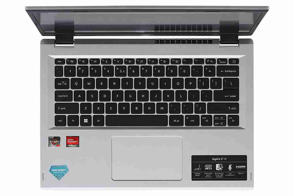 Laptop Acer Aspire 3 A314-42P-R3B3 NX.KSFSV.001 (R7 5700U, 16GB, 512GB, WUXGA)
