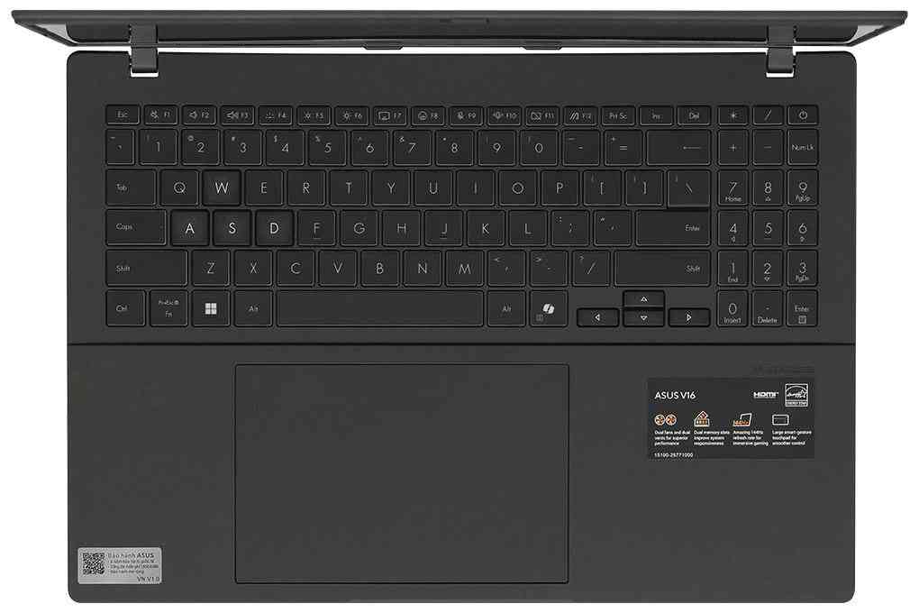 Laptop Asus Gaming V16 V3607VH RP084W (Core 5 210H, RTX 5050 8GB, 16GB, 512GB, WUXGA 144Hz)