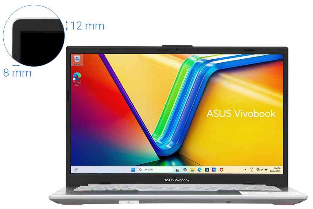 Laptop Asus Vivobook Go E1404FA EB482W (R5 7520U, 16GB, 512GB)