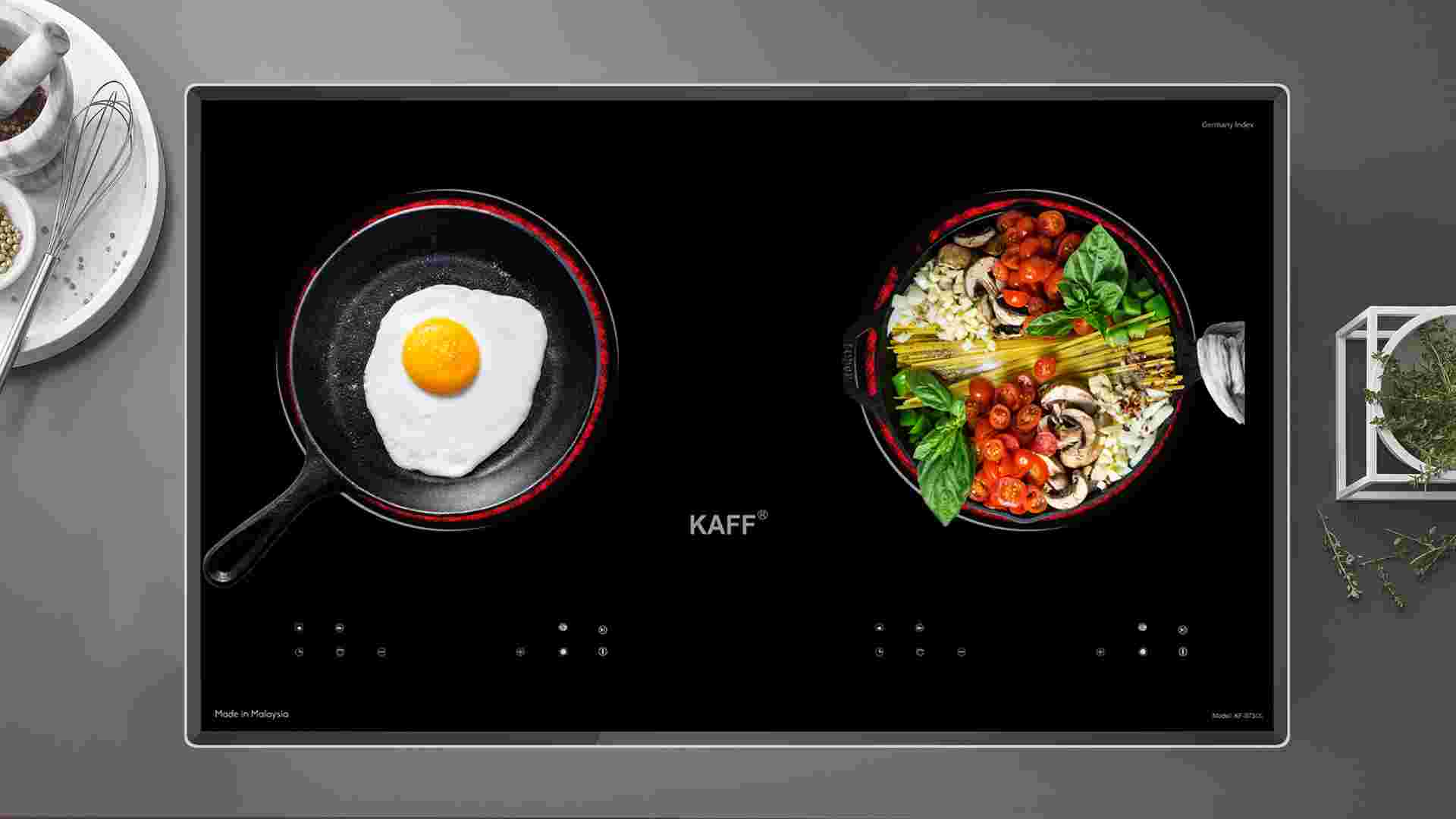 Bếp hồng ngoại đôi âm KAFF KF-073CC 4400W