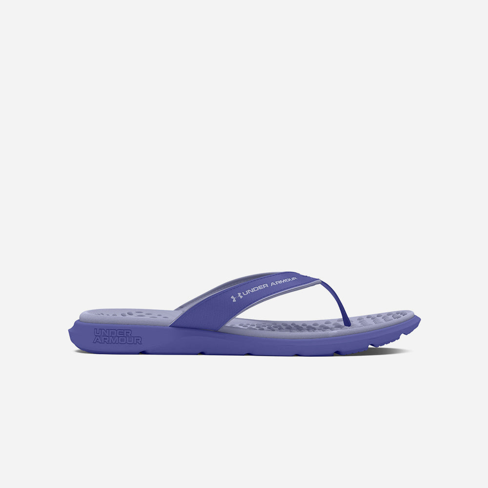 Dép Xỏ Ngón Nữ Under Armour Ignite Pro Marbella TÍM (Starlight / Starlight / Celeste)