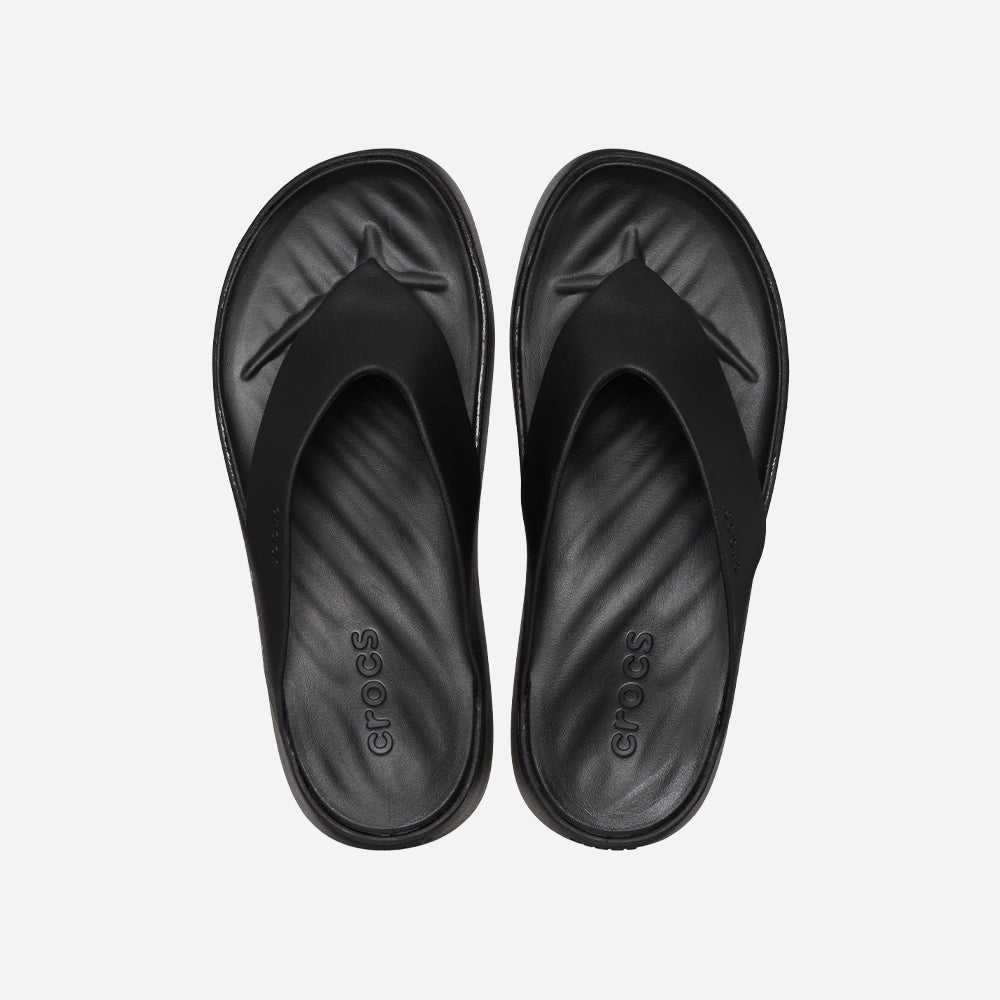 Dép Xỏ Ngón Nữ Crocs Getaway Platform Đen