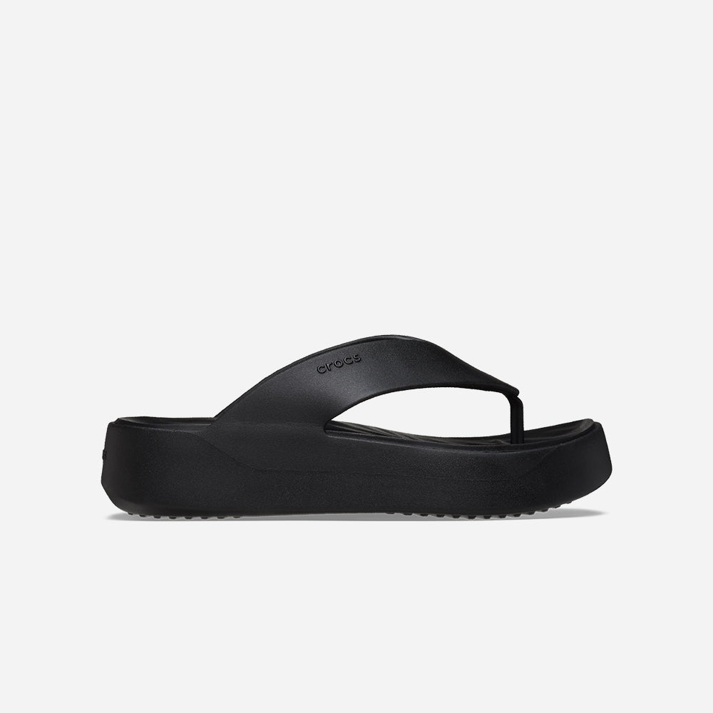 Dép Xỏ Ngón Nữ Crocs Getaway Platform Đen