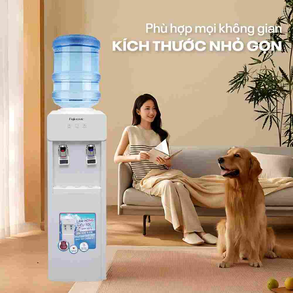 Cây nước nóng lạnh FUJIHOME WD676C 590W
