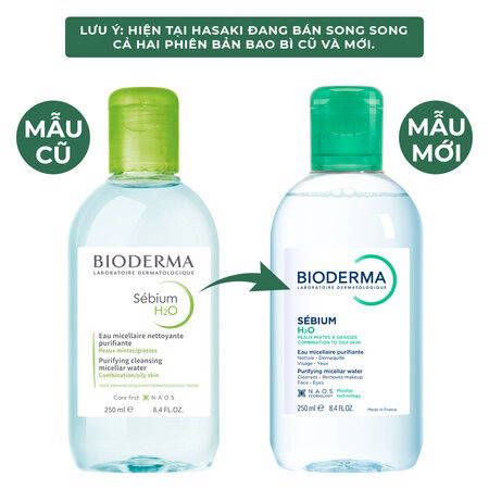 Nước Tẩy Trang Bioderma Dành Cho Da Dầu & Hỗn Hợp 500ml