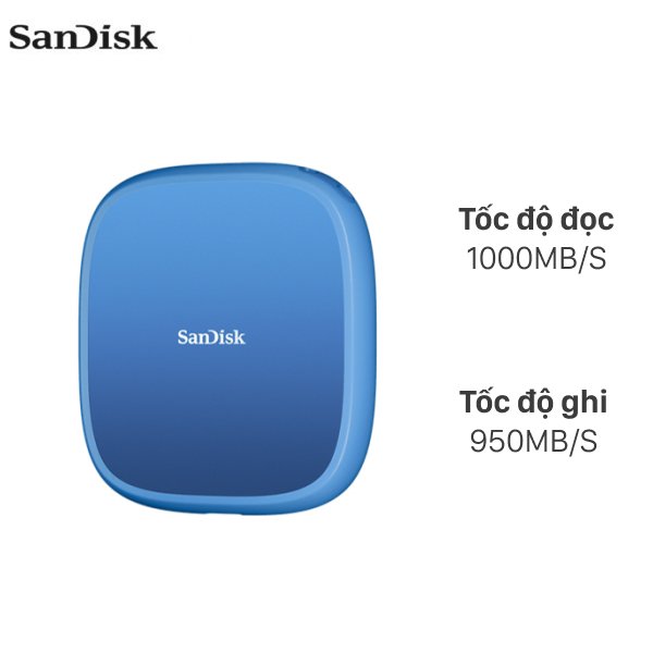 Ổ cứng SSD 1TB Sandisk Creator Phone Magsafe Portable SDSSDE62C