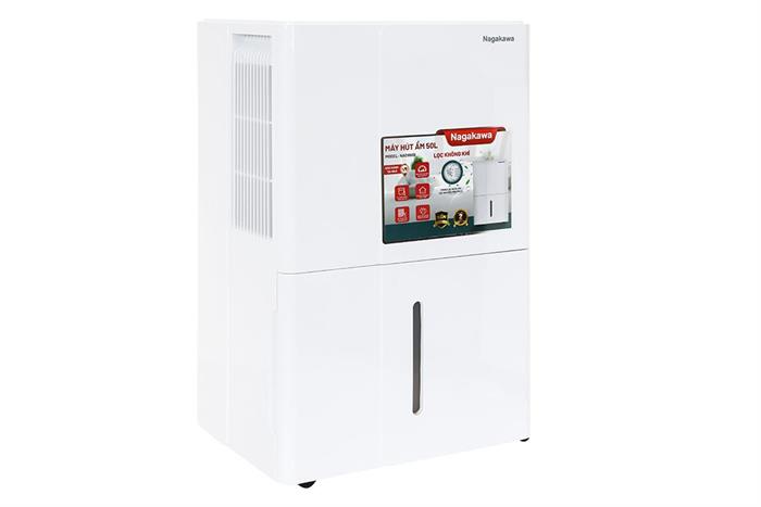 Máy hút ẩm kết hợp lọc không khí Nagakawa NAD8669 50 lít/ngày