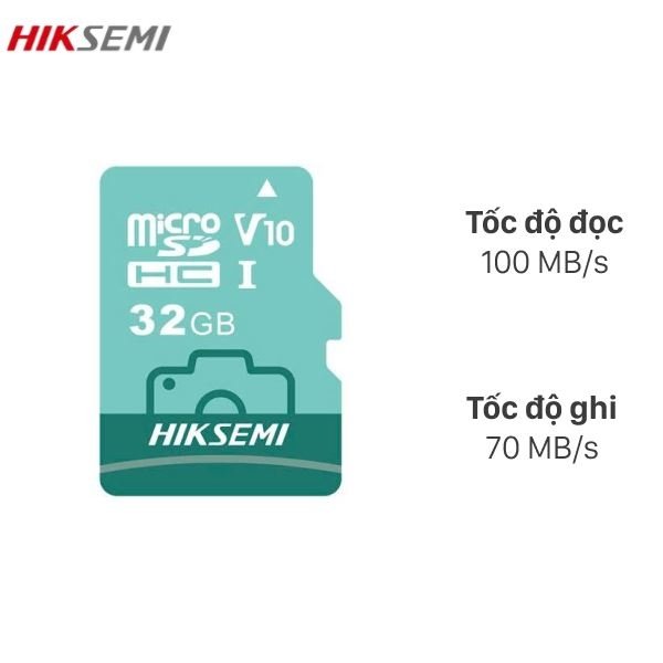 Thẻ nhớ HIKSEMI Neo Lux microSDHC 32GB Class 10 U3