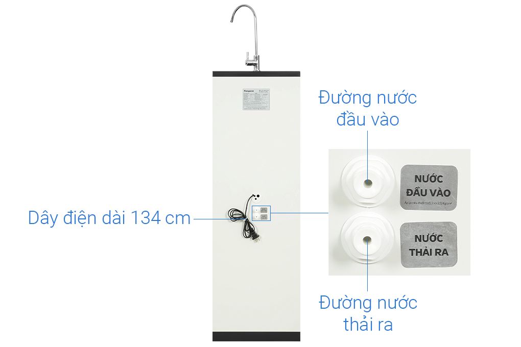 Máy lọc nước RO Kangaroo KG116I 10 lõi