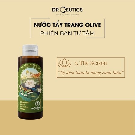 Nước Tẩy Trang DrCeutics Sạch Mịn Màng Cho Mọi Loại Da 500ml, Màu ngẫu nhiên