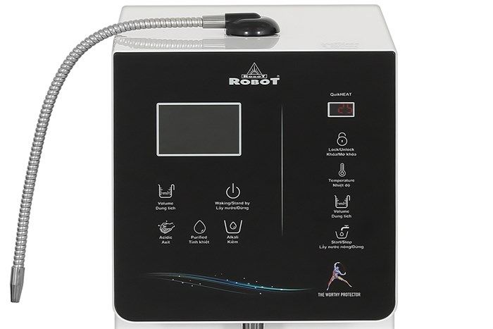 Máy lọc nước điện giải ion kiềm nóng nguội lạnh ROBOT IonKing 912X 6 lõi