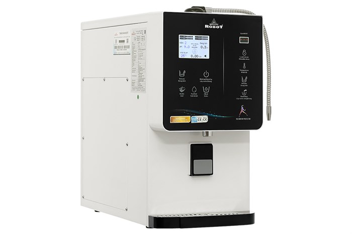 Máy lọc nước điện giải ion kiềm nóng nguội lạnh ROBOT IonQueen 912X 9 tấm điện cực