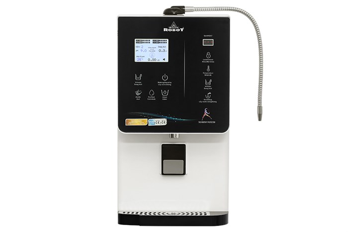 Máy lọc nước điện giải ion kiềm nóng nguội lạnh ROBOT IonQueen 912X 9 tấm điện cực