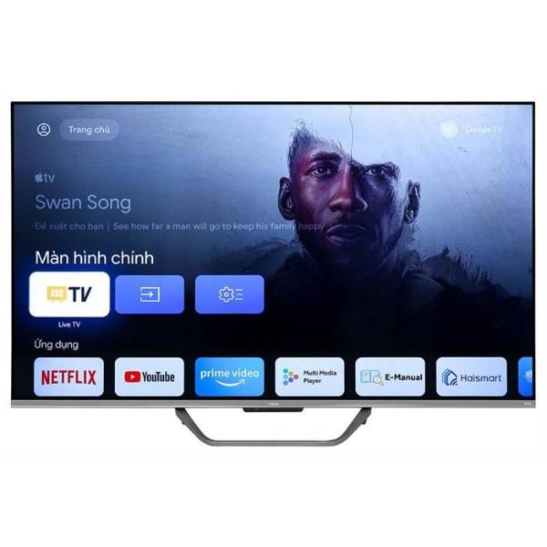 Google Tivi QLED Aqua 4K 55 inch AQT55S800UX