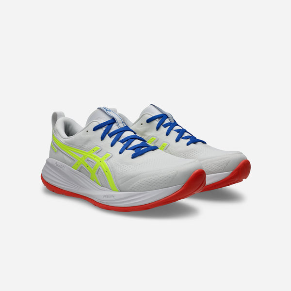 Giày Chạy Bộ Nam Asics Gel-Cumulus 27 ATC White / Safety Yellow