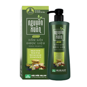 Dầu Gội Dược Liệu Nguyên Xuân Cho Tóc Hư Tổn 450ml