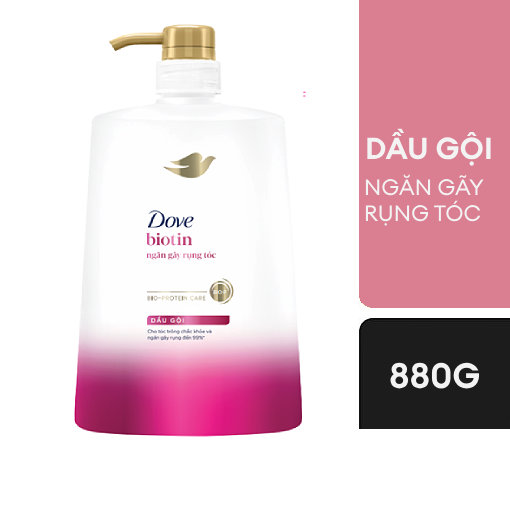 Dầu Gội Dove Biotin Giảm Gãy Rụng 880g