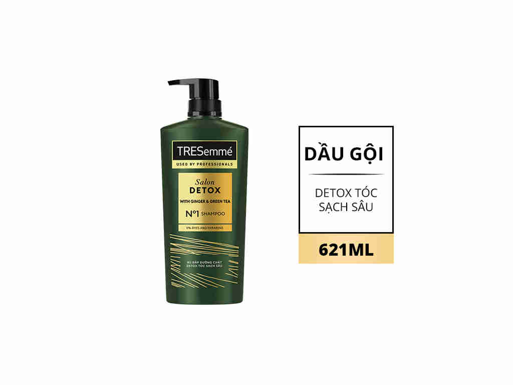 Dầu Gội TRESemmé Detox Tóc Chắc Khỏe & Sạch Sâu 850g