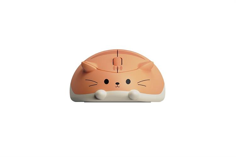 Chuột Bluetooth Akko Cat Theme Mouse Orange KATE