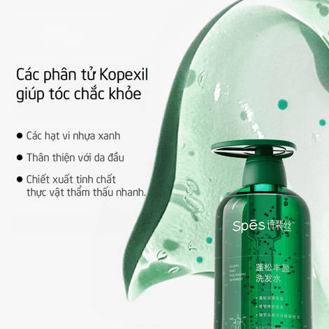 Dầu Gội Spes Làm Dày, Tăng Độ Bồng Bềnh Cho Tóc 500ml
